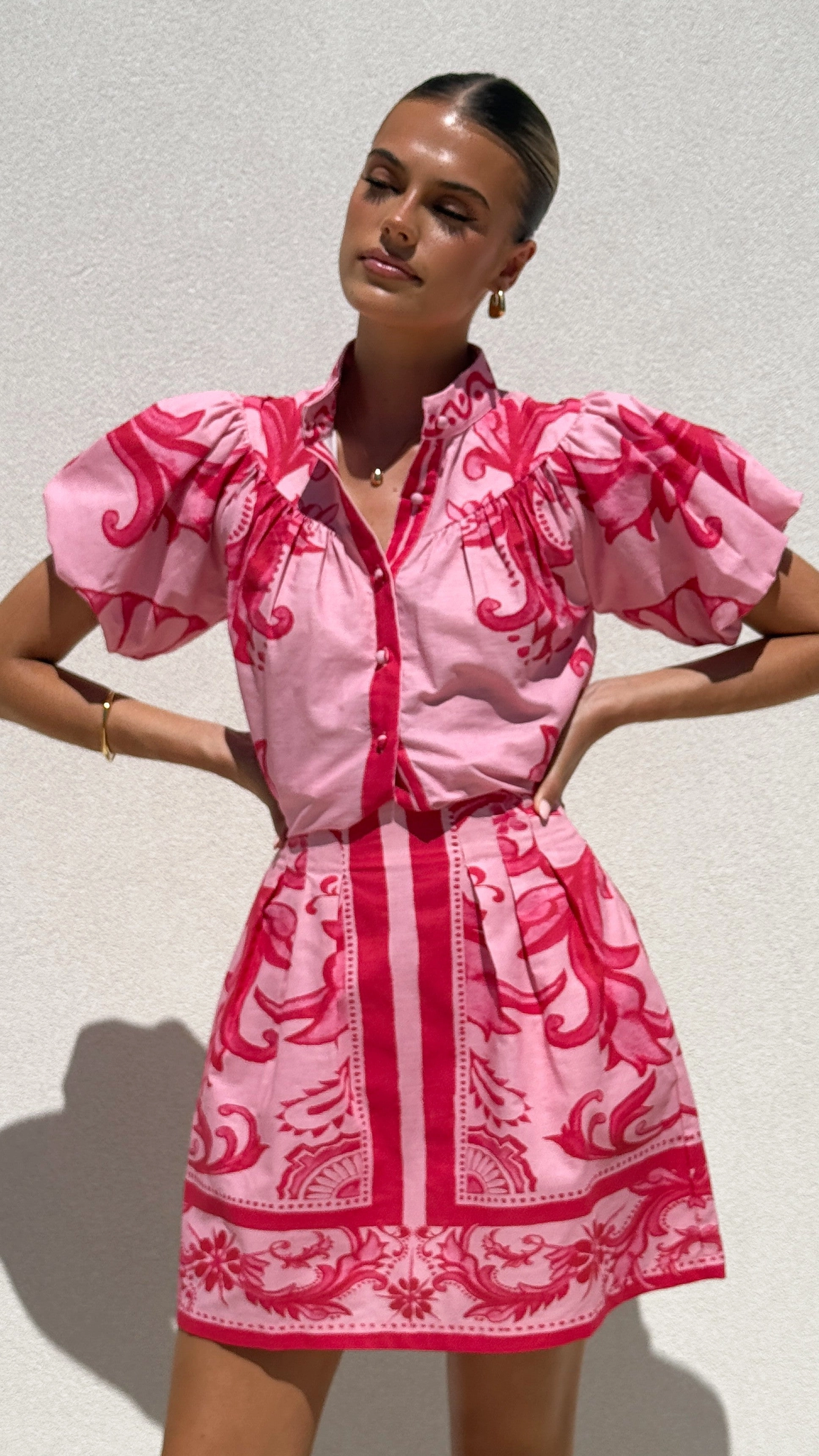 Lanie Shirt - Pink