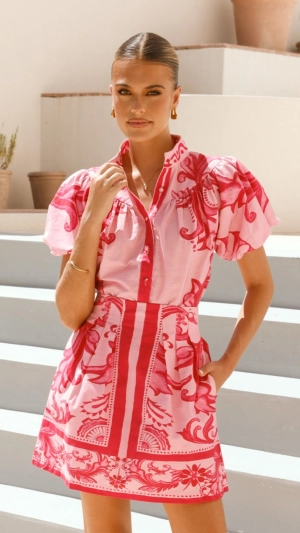 Lanie Shirt - Pink