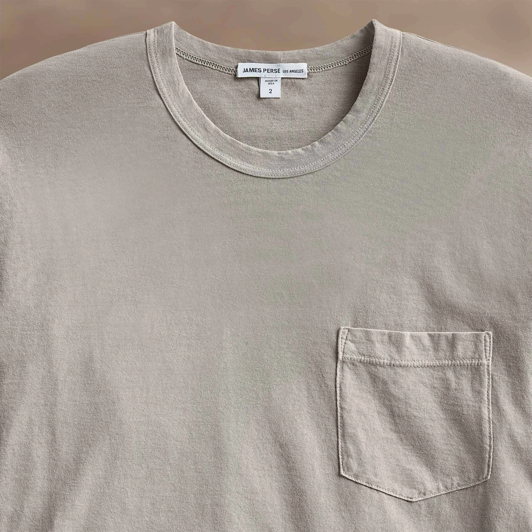 Lightweight Jersey Pocket Tee - Salt Pigment