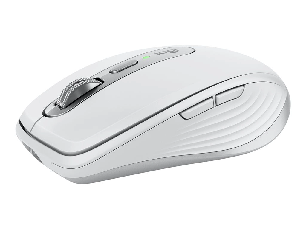 Logitech Master Series MX Anywhere 3S for Mac - Mouse - 6 buttons - wireless - Bluetooth - pale gray 910-006944