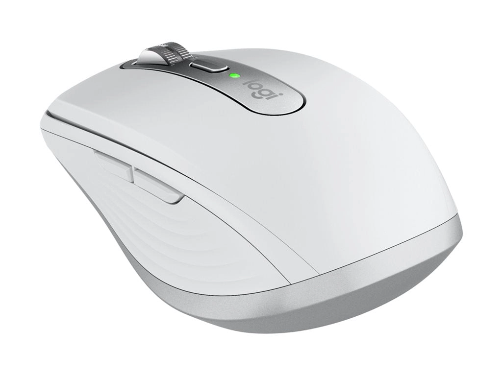 Logitech Master Series MX Anywhere 3S for Mac - Mouse - 6 buttons - wireless - Bluetooth - pale gray 910-006944