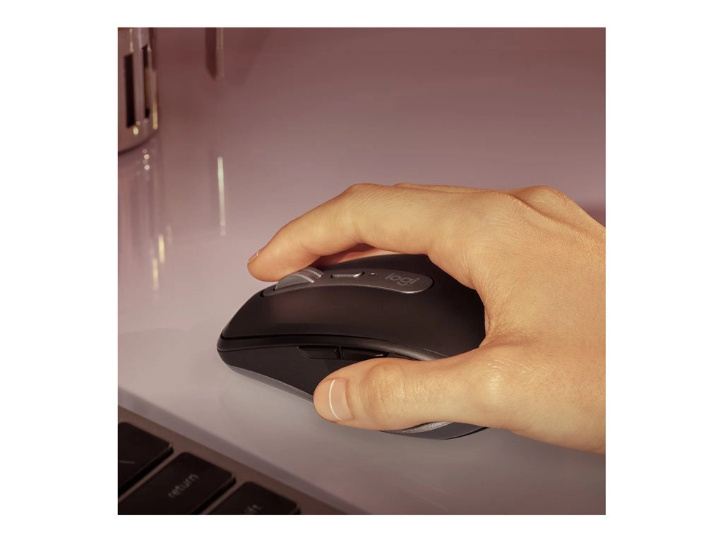 Logitech Master Series MX Anywhere 3S for Mac - Mouse - optical - 6 buttons - wireless - Bluetooth - space gray 910-006945