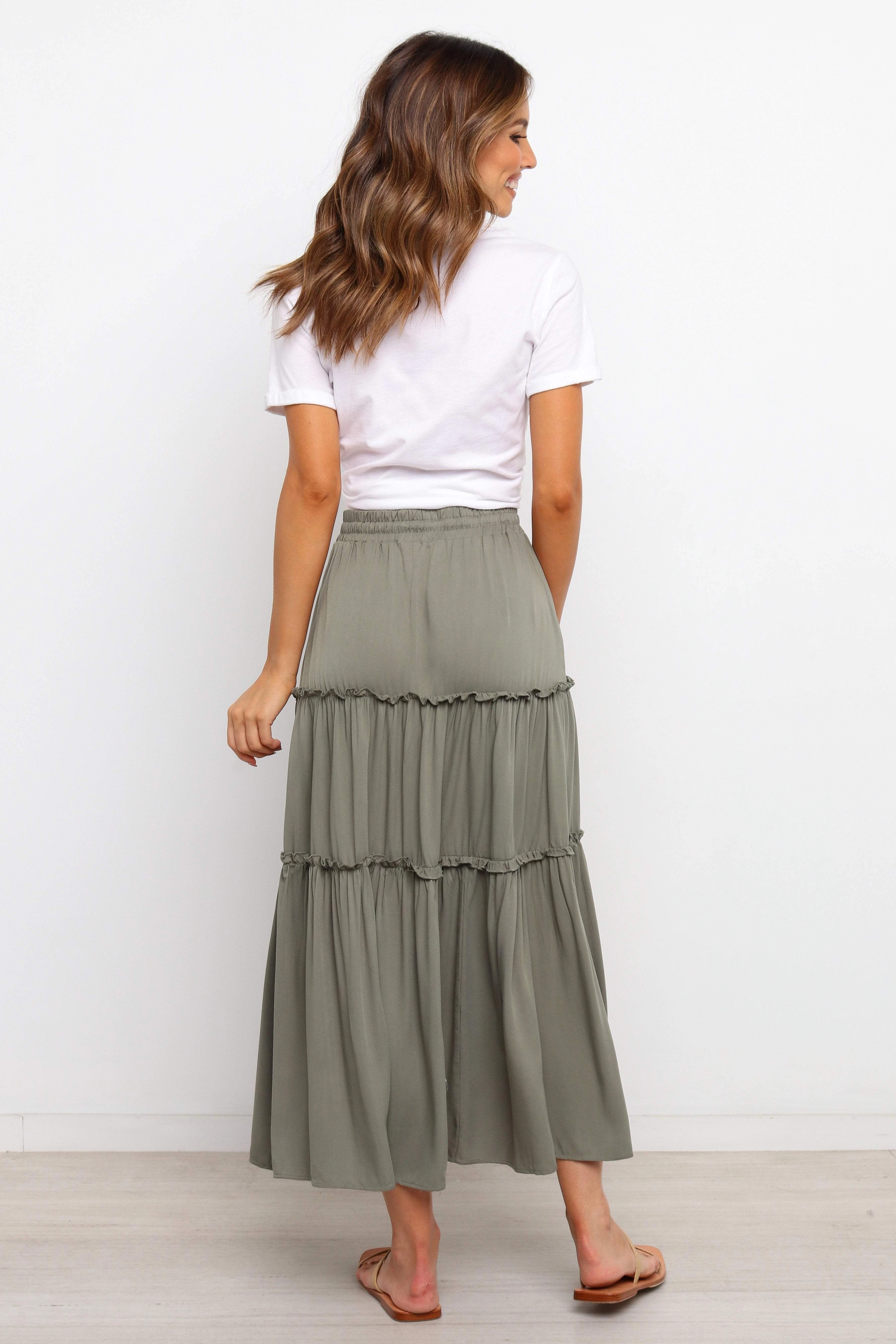 Marino Skirt - Olive