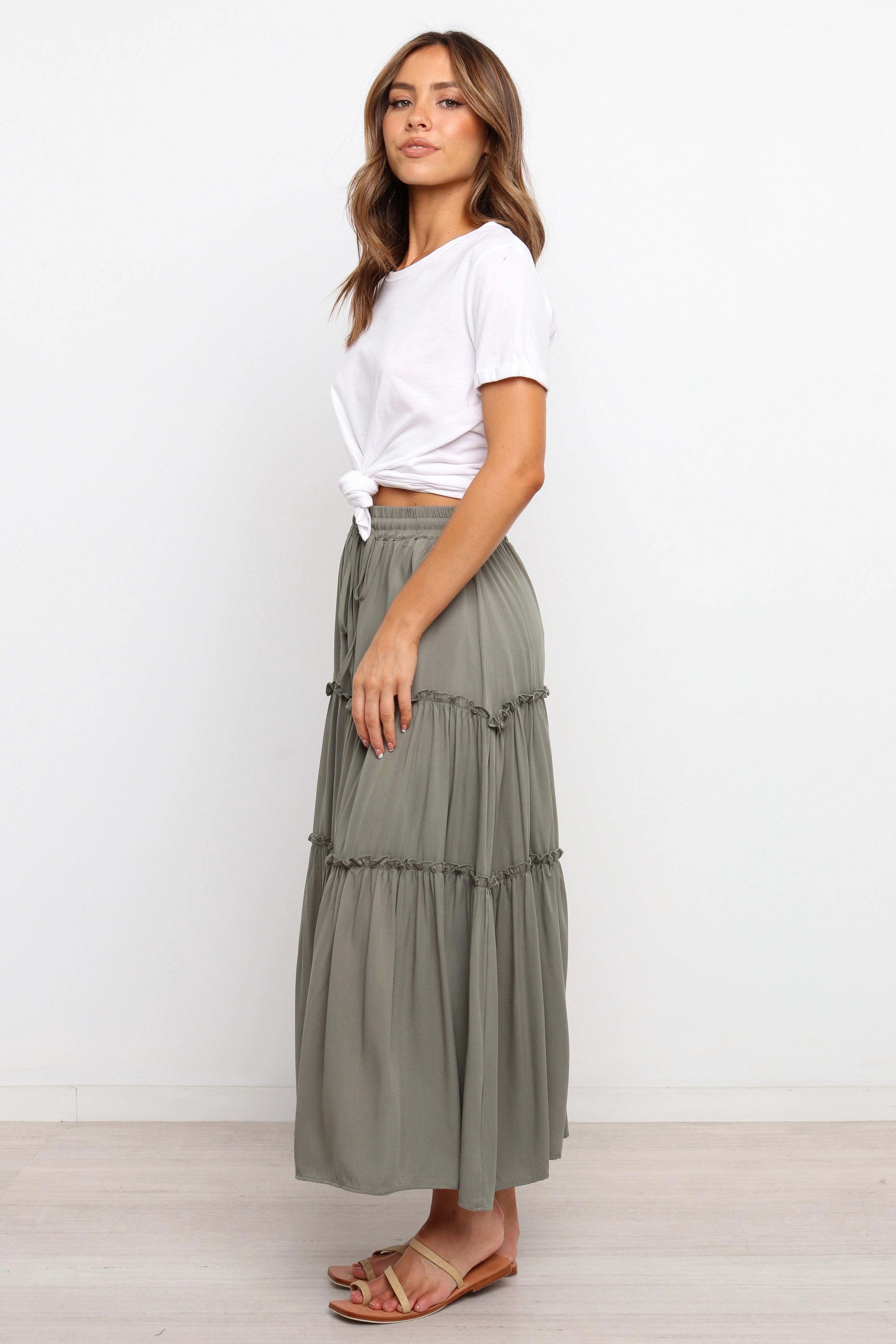 Marino Skirt - Olive