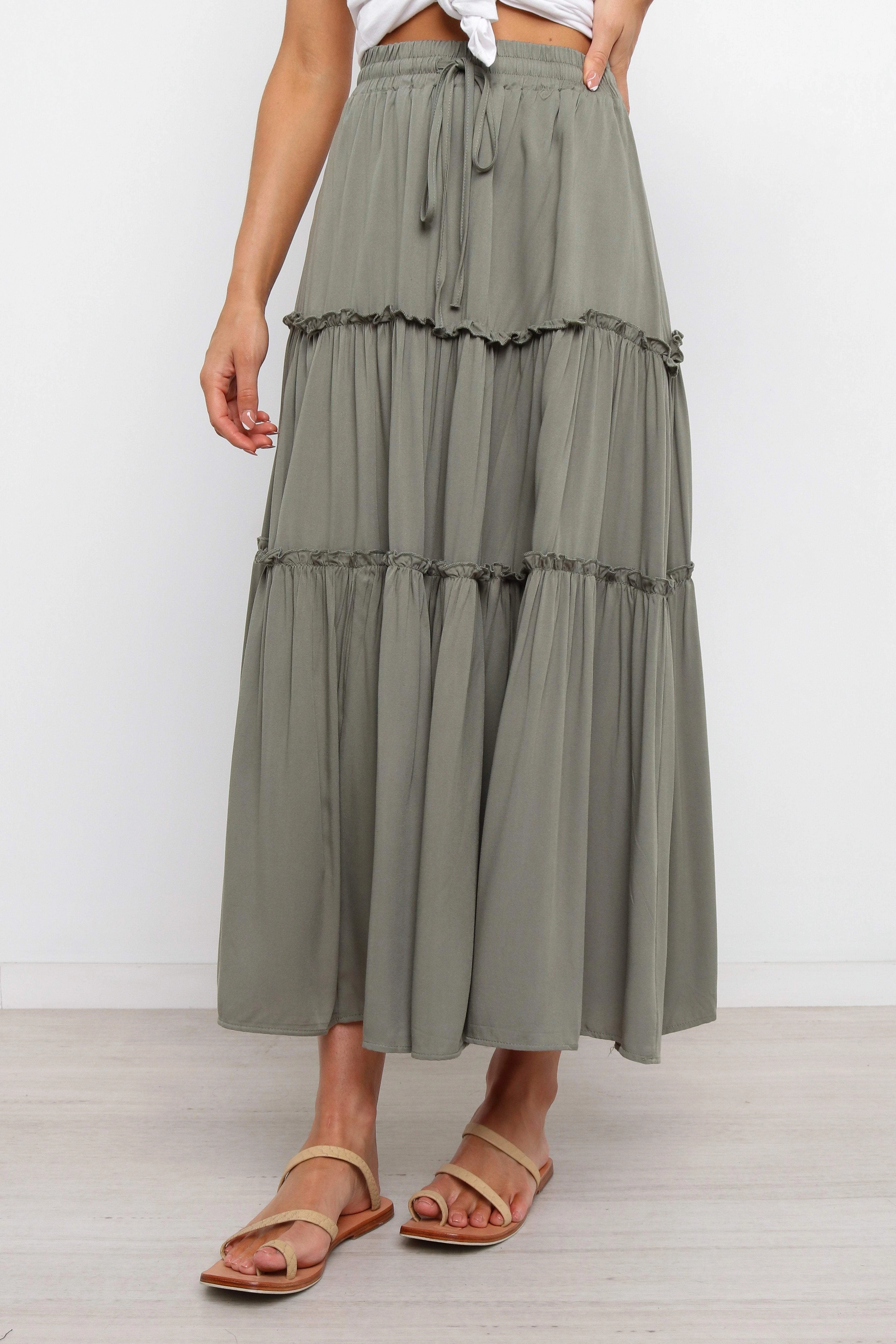 Marino Skirt - Olive