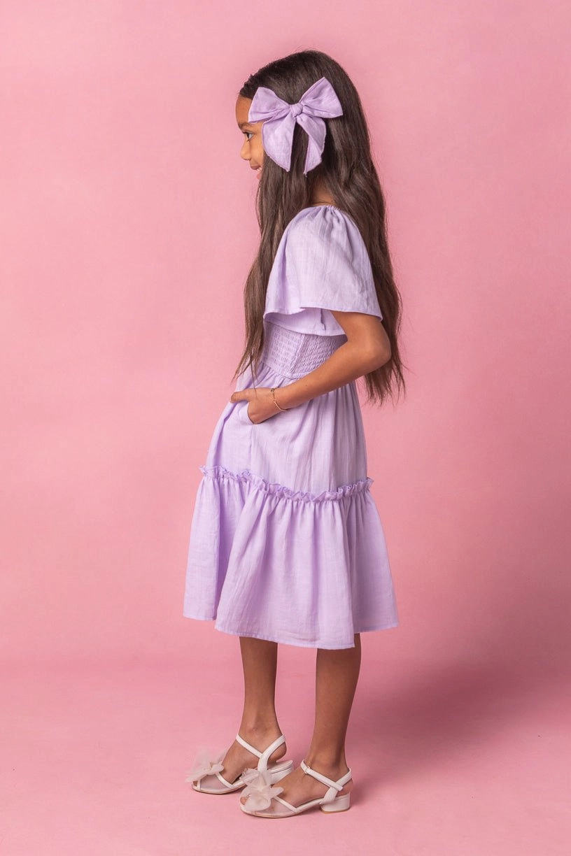 Mini Lennon Dress in Lavender