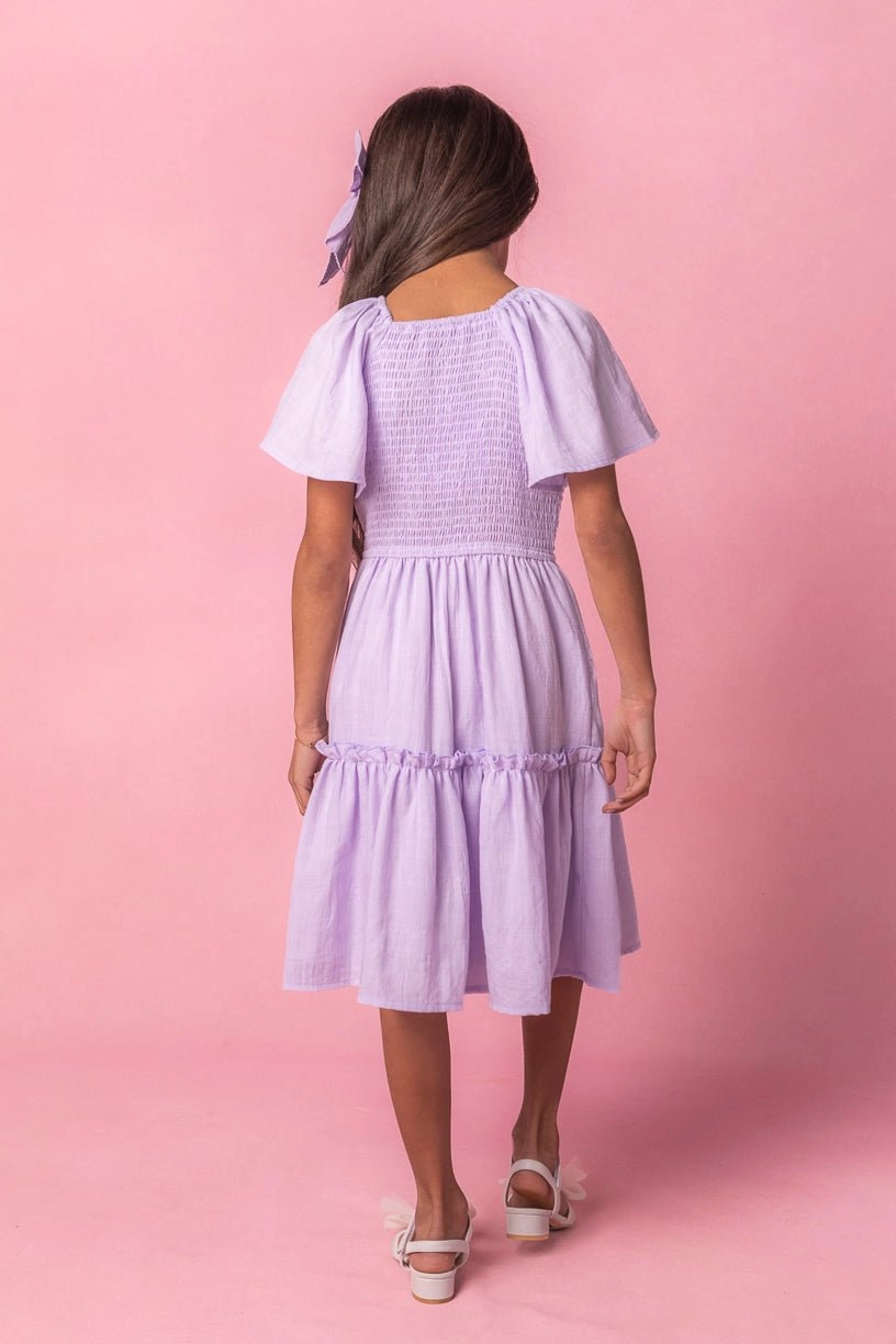 Mini Lennon Dress in Lavender