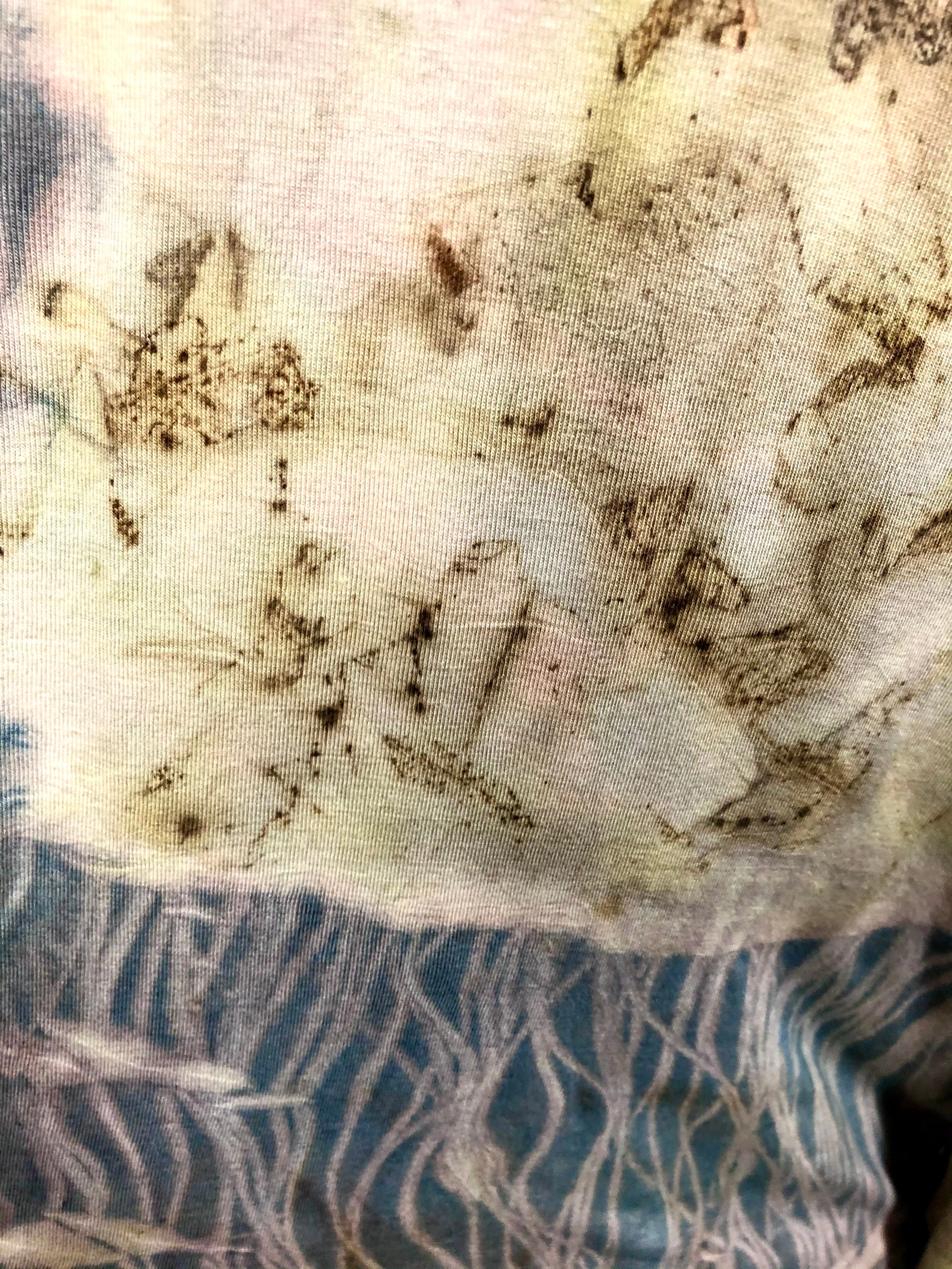 Naturally dyed viscose jersey Long sleeve  shirt