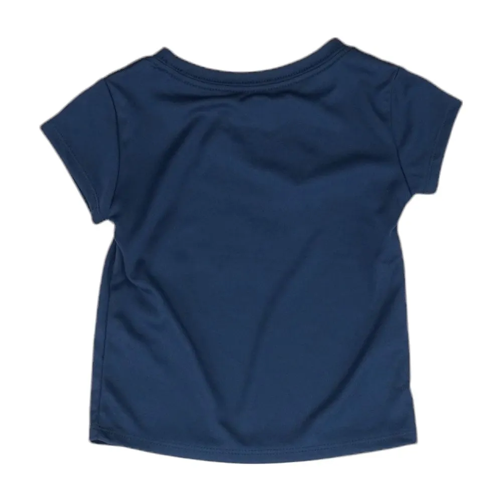 Navy Solid Active T-Shirt
