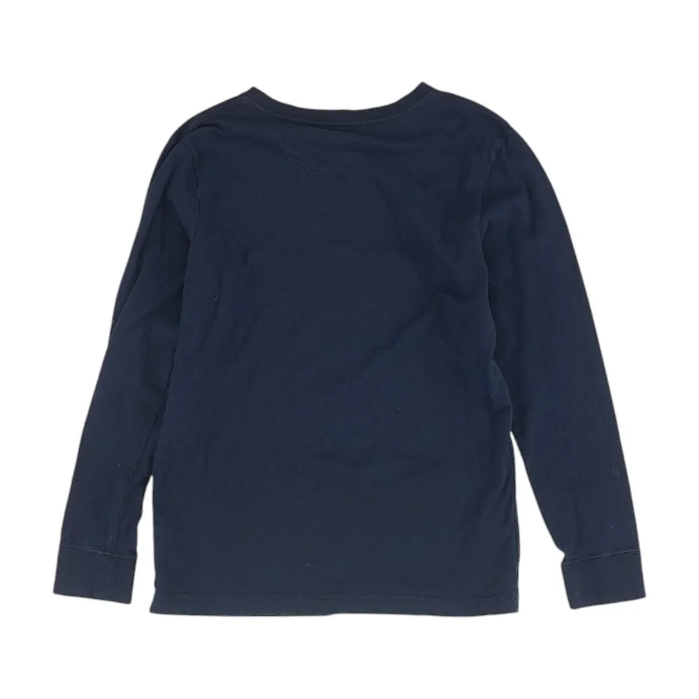 Navy Solid Active T-Shirt