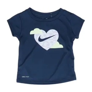 Navy Solid Active T-Shirt