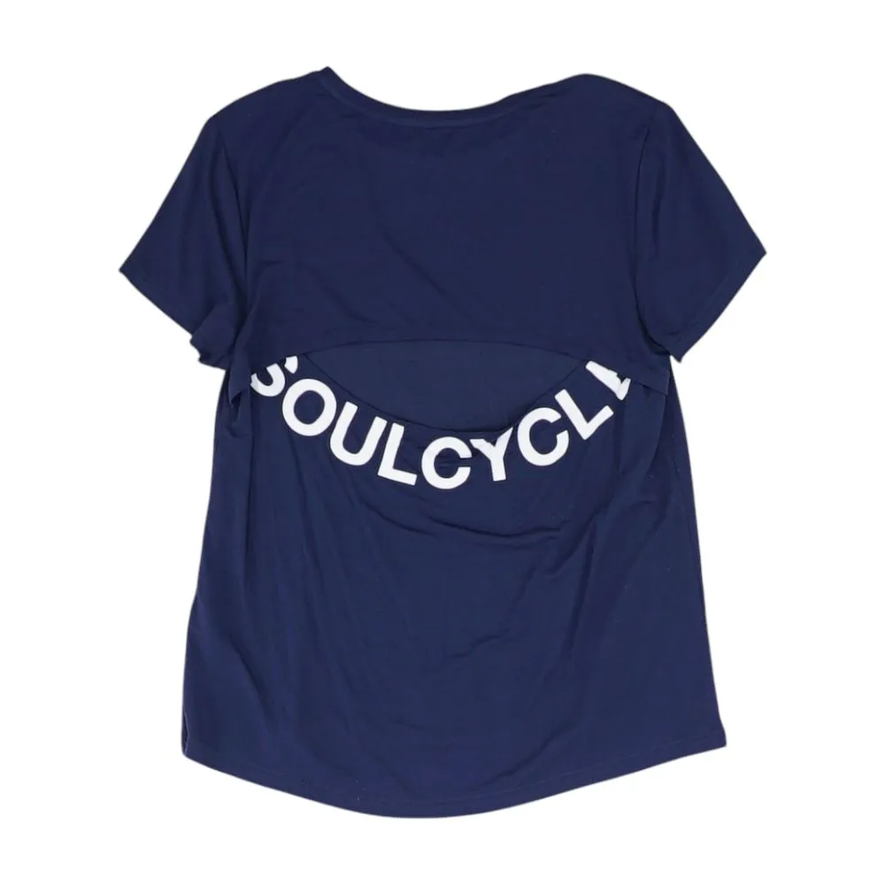 Navy Solid Active T-Shirt