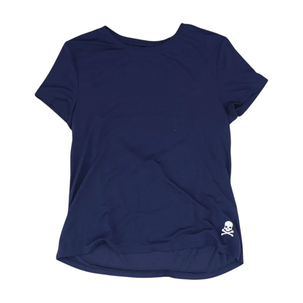 Navy Solid Active T-Shirt