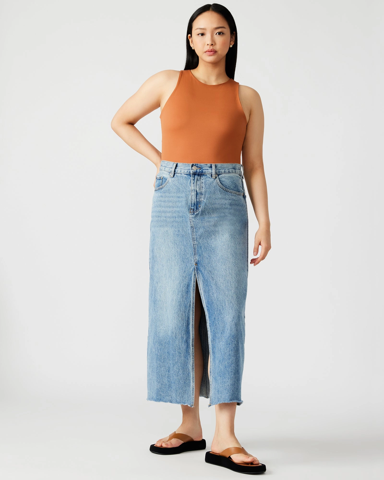 NICO BODYSUIT COGNAC