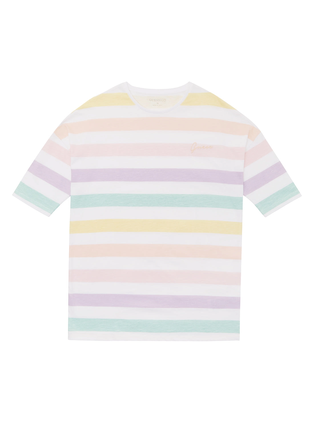 Pastel Stripe Pink Pearl T-Shirt (7-16)