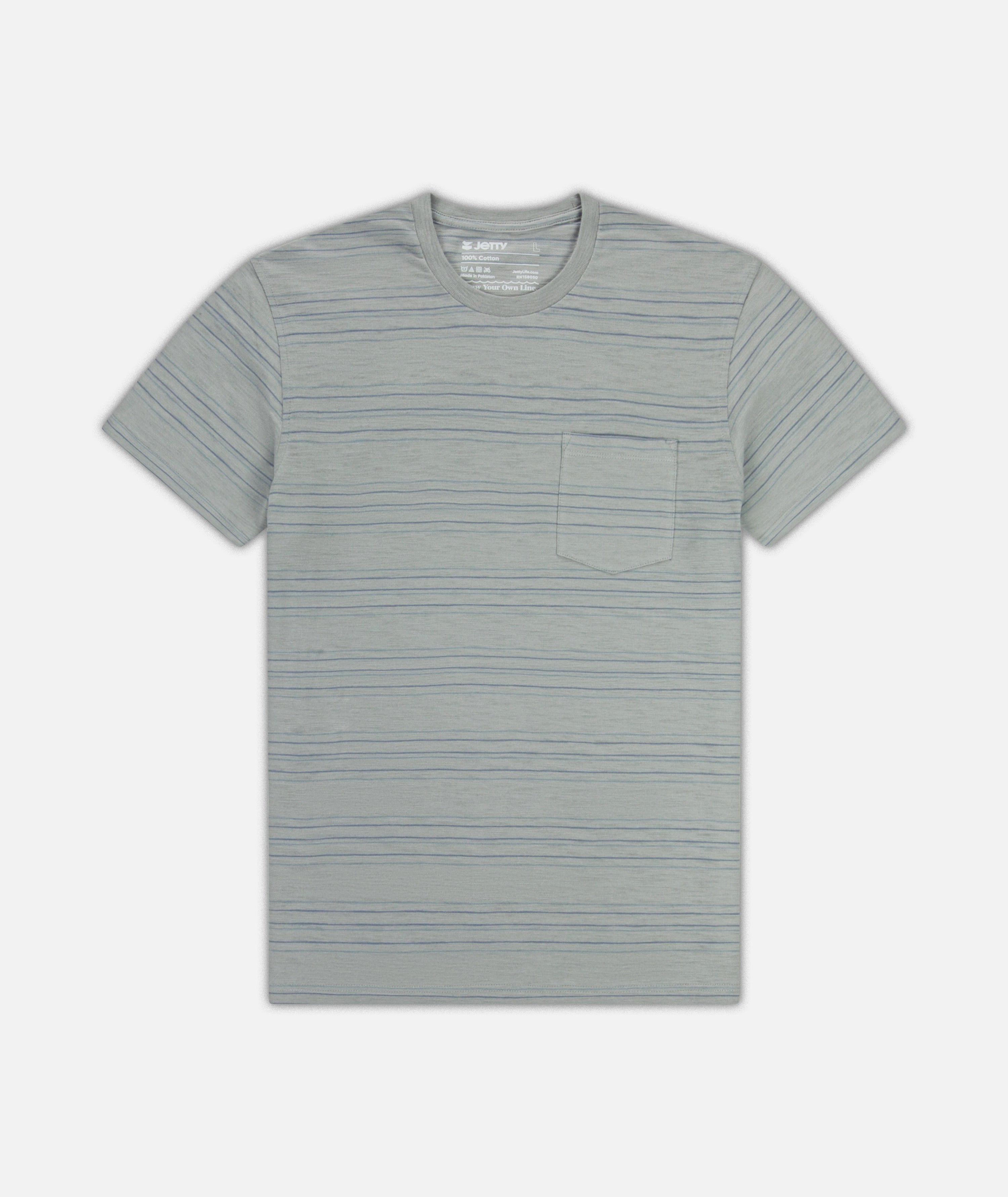Pehala Slub Premium Tee - Grey