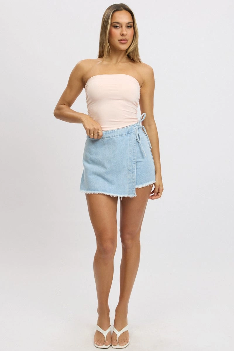 Pink Supersoft Bandeau Top