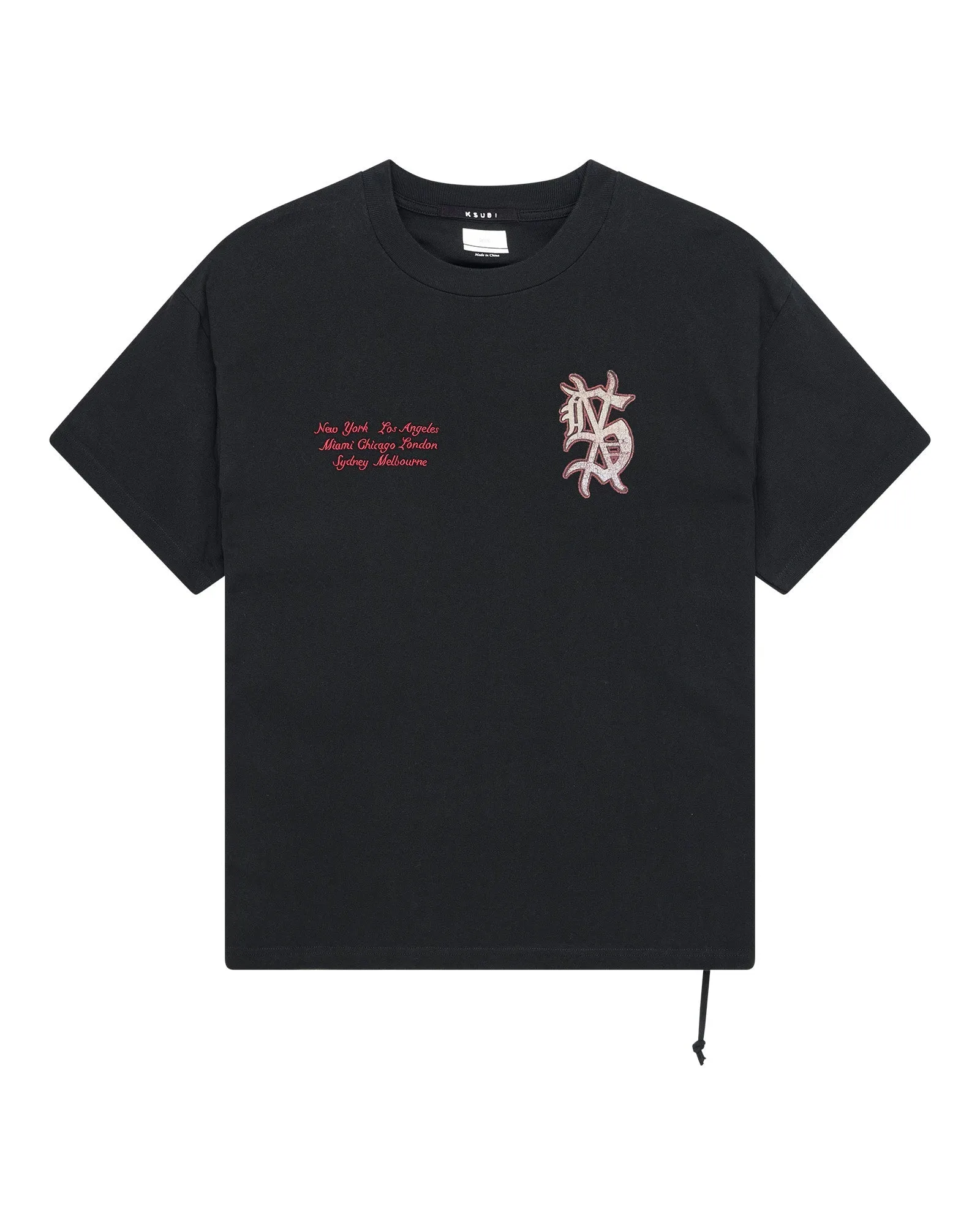 PLAYOFF EKCESS SS TEE JET BLACK