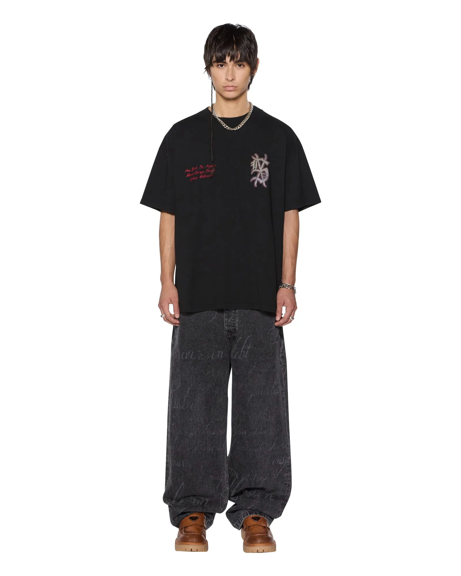PLAYOFF EKCESS SS TEE JET BLACK