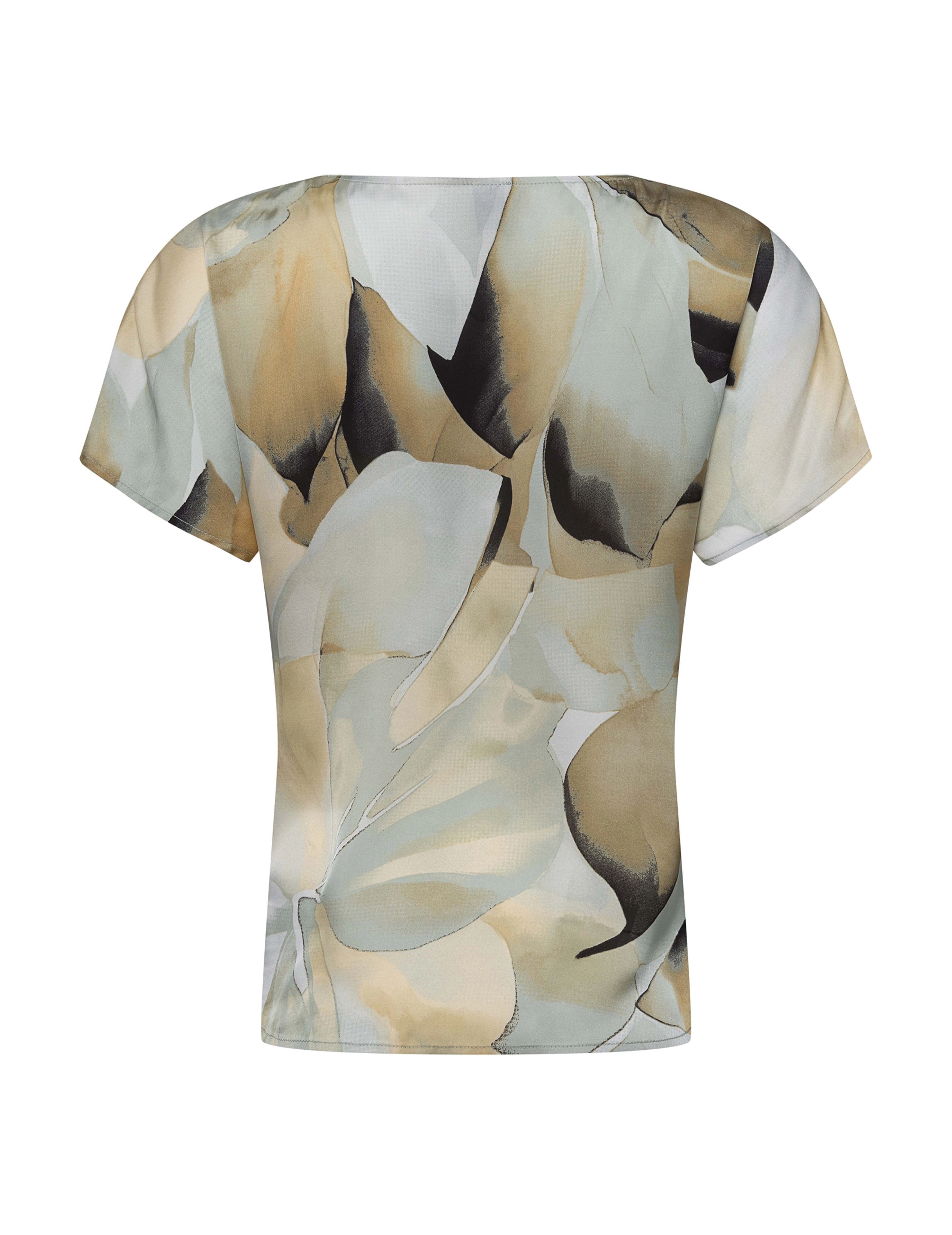 Plus Short Sleeve Blouse With Bateau Neckline