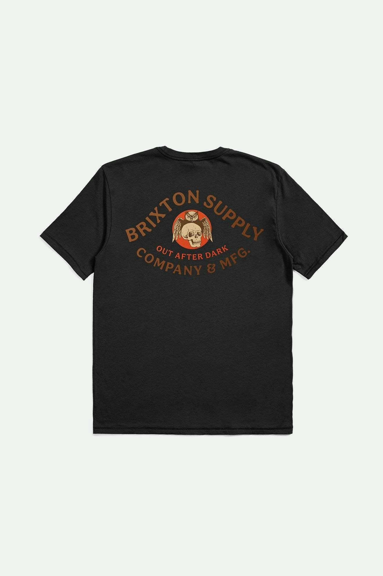 Potion S/S Tailored T-Shirt - Black
