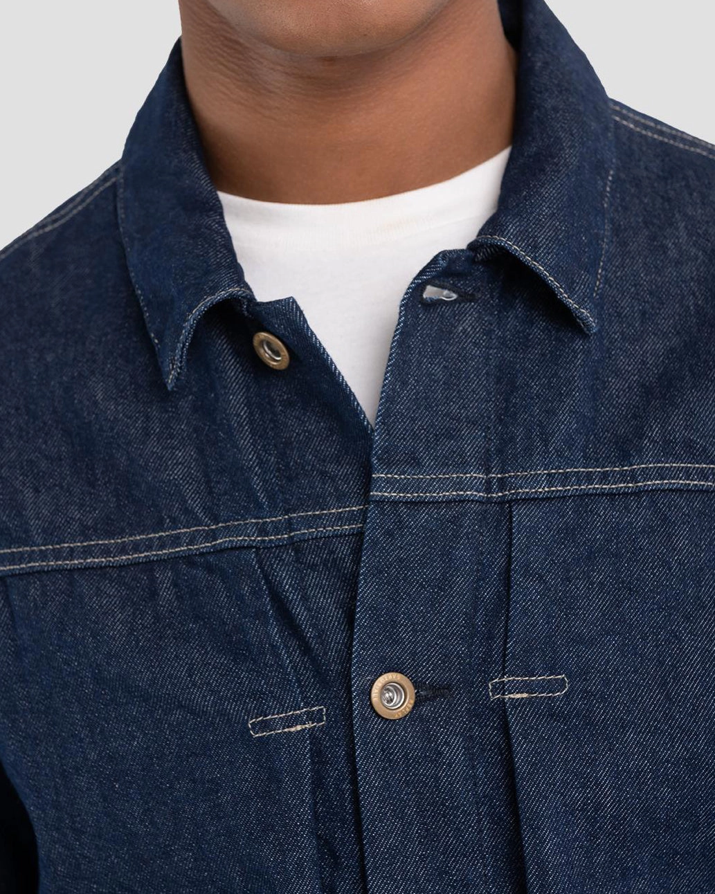 Replay Sartoriale Red Cast Indigo Denim Jacket - Dark Blue