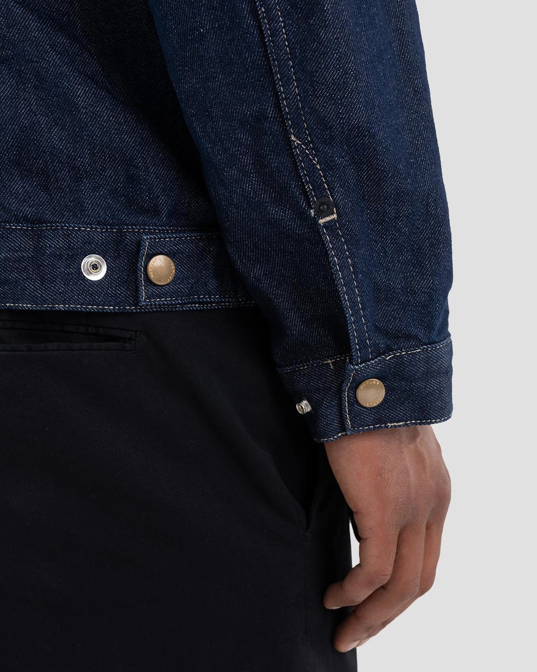 Replay Sartoriale Red Cast Indigo Denim Jacket - Dark Blue