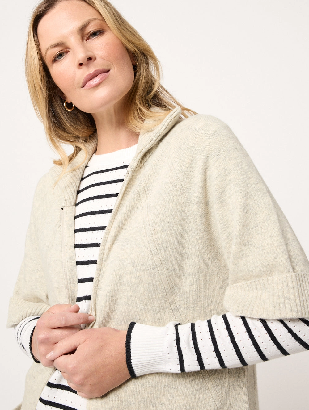 Ria Zip Through Cardigan