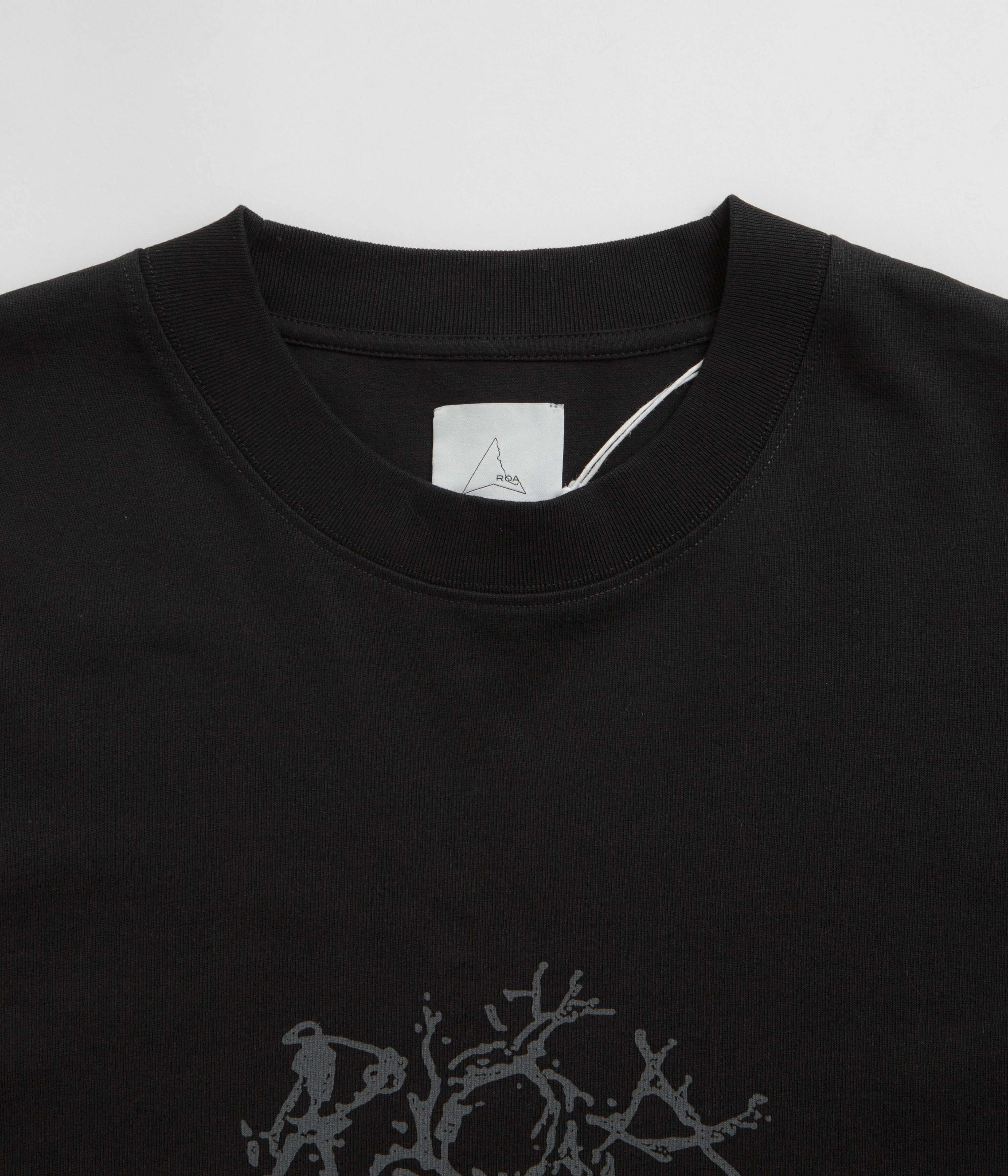 ROA Graphic Boxy T-Shirt - Black
