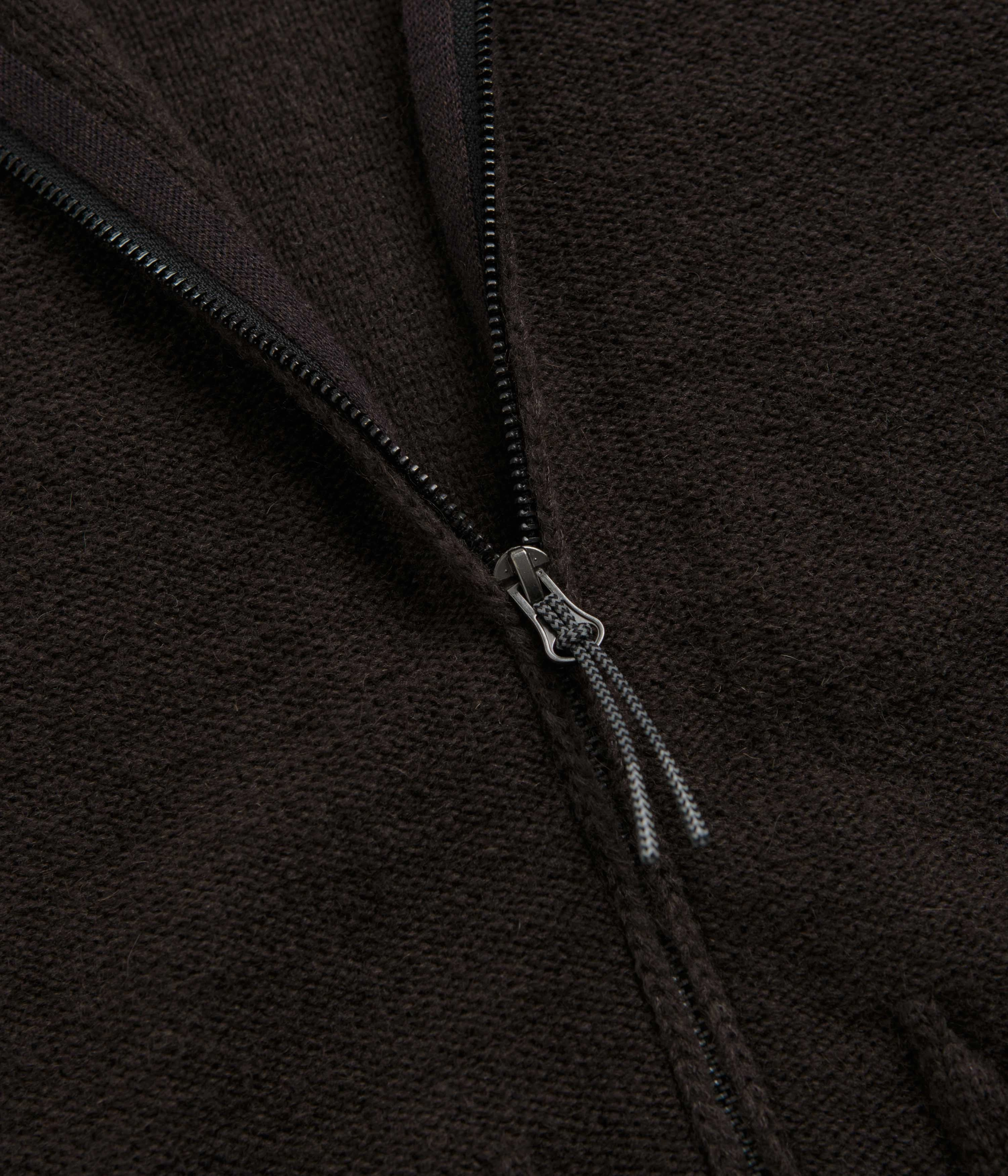 ROA Mohair Cardigan - Brown