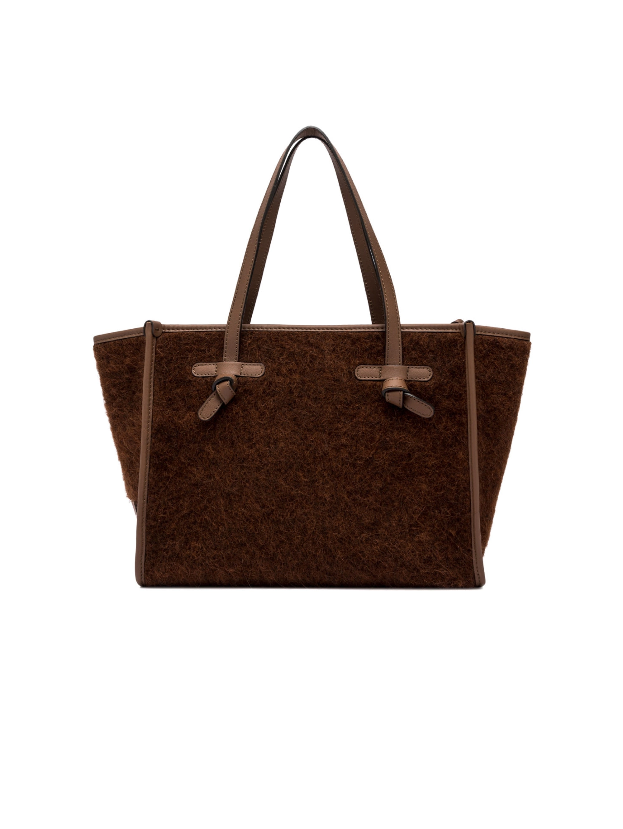 Rust Mohair Shoulder Bag