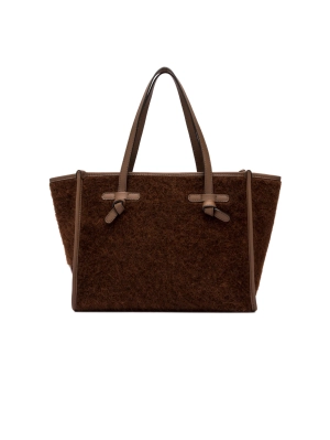 Rust Mohair Shoulder Bag