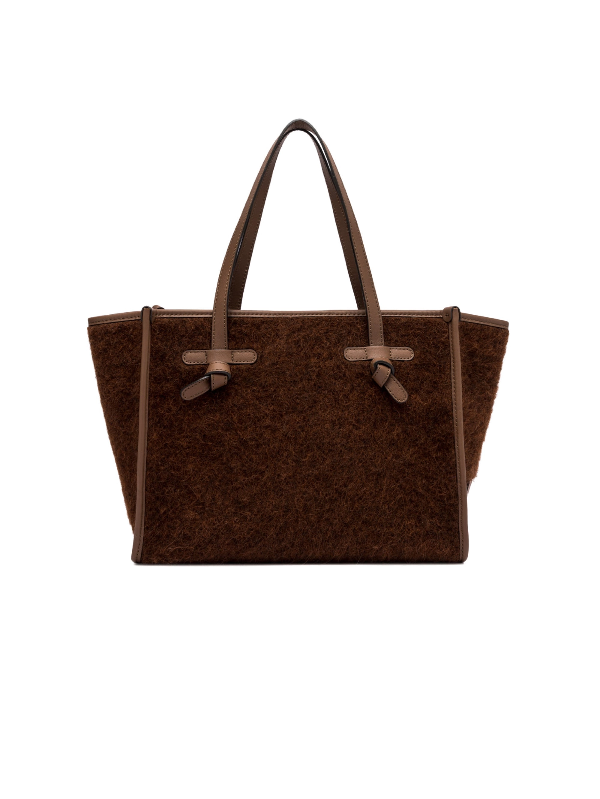Rust Mohair Shoulder Bag