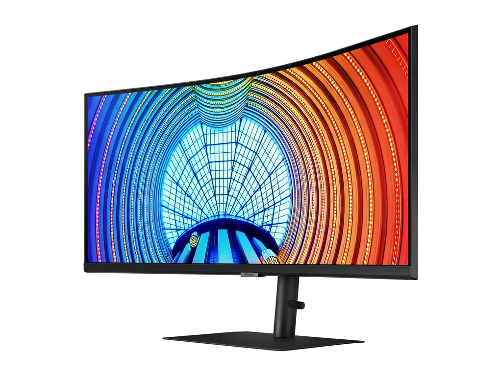 Samsung ViewFinity S6 S34C654VAN - S65VC Series - LED monitor - curved - 34 - 3440 x 1440 UWQHD @ 100 Hz - VA - 350 cd/mï¿½ -