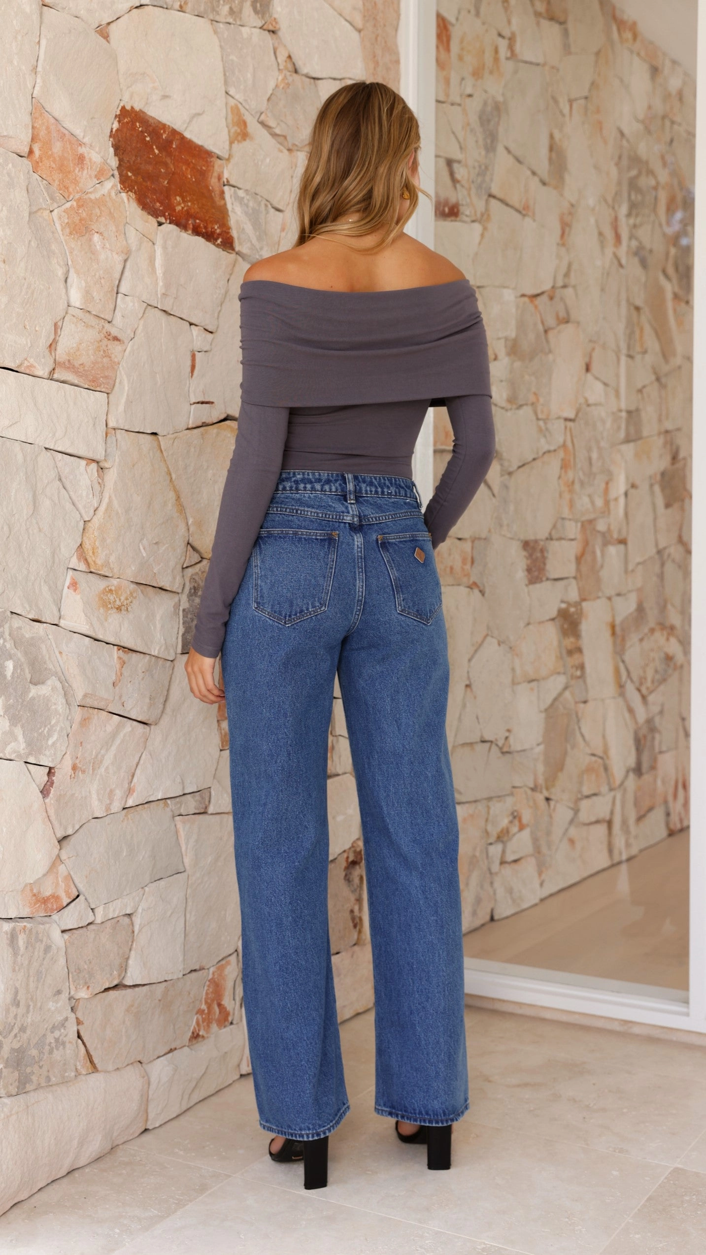 Sandrine Bodysuit - Charcoal