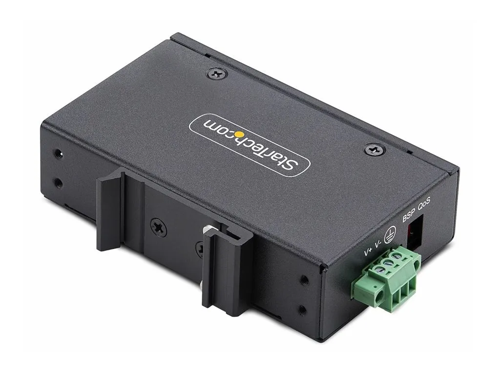 StarTech.com 5-Port Unmanaged Industrial Ethernet Switch - IP30 - TAA - Switch - unmanaged - 5 x 10/100/1000Base-T - DIN rail I51G-ETHERNET-SWITCH