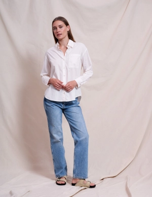Sundry Classic Shirt in Optic White