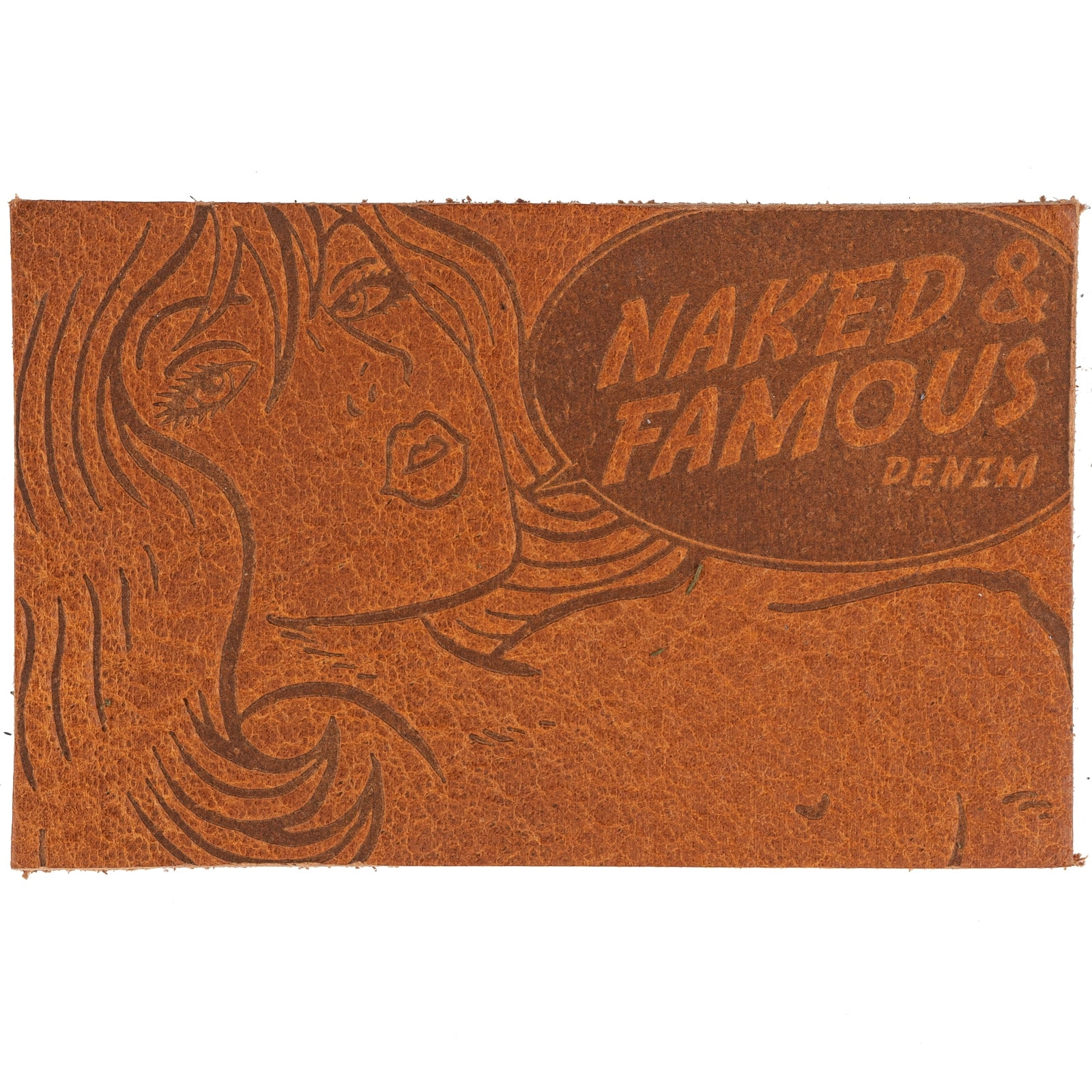 Tragic Blond Patch - Tan Thick Bison