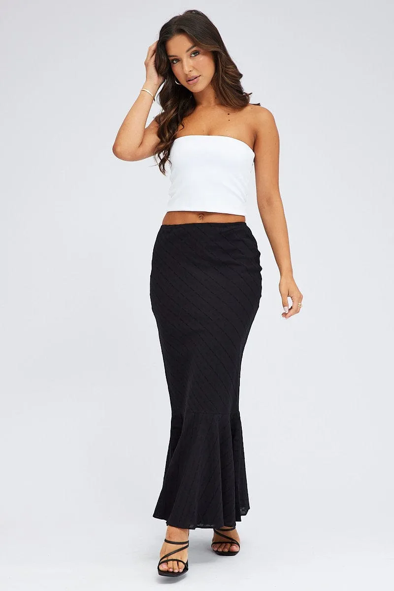 White Bandeau Top