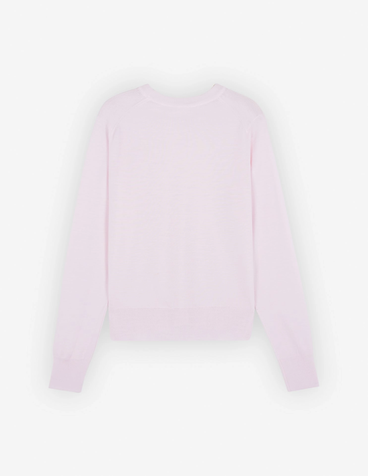 Women's Baby Fox Patch Regular Jumper Pale Pink