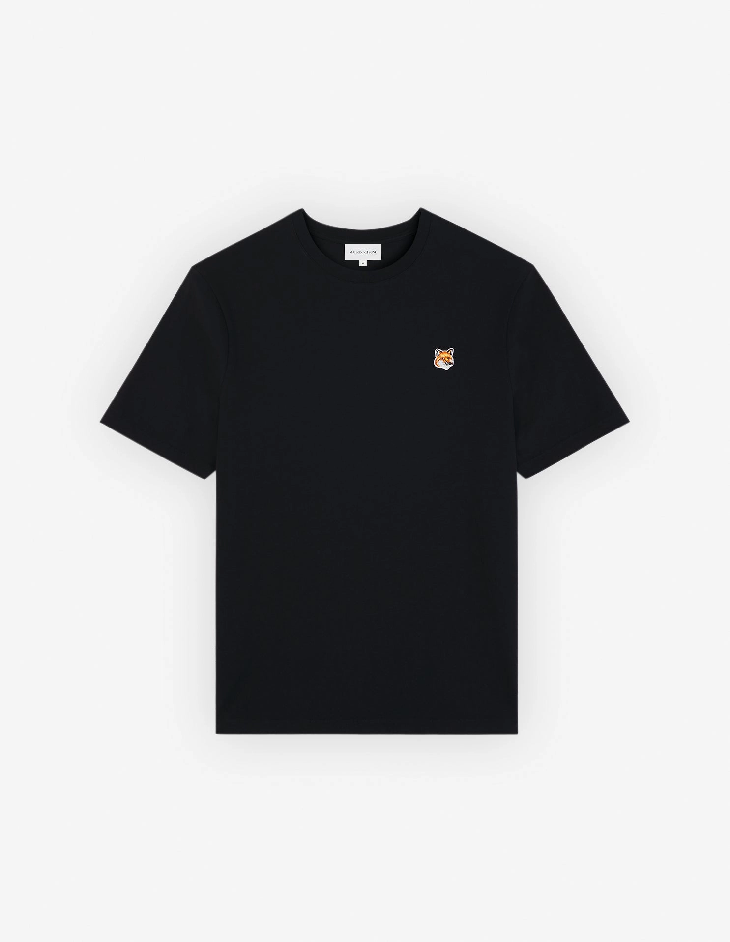 Women's Fox Head Patch Regular Tee Shirt Black