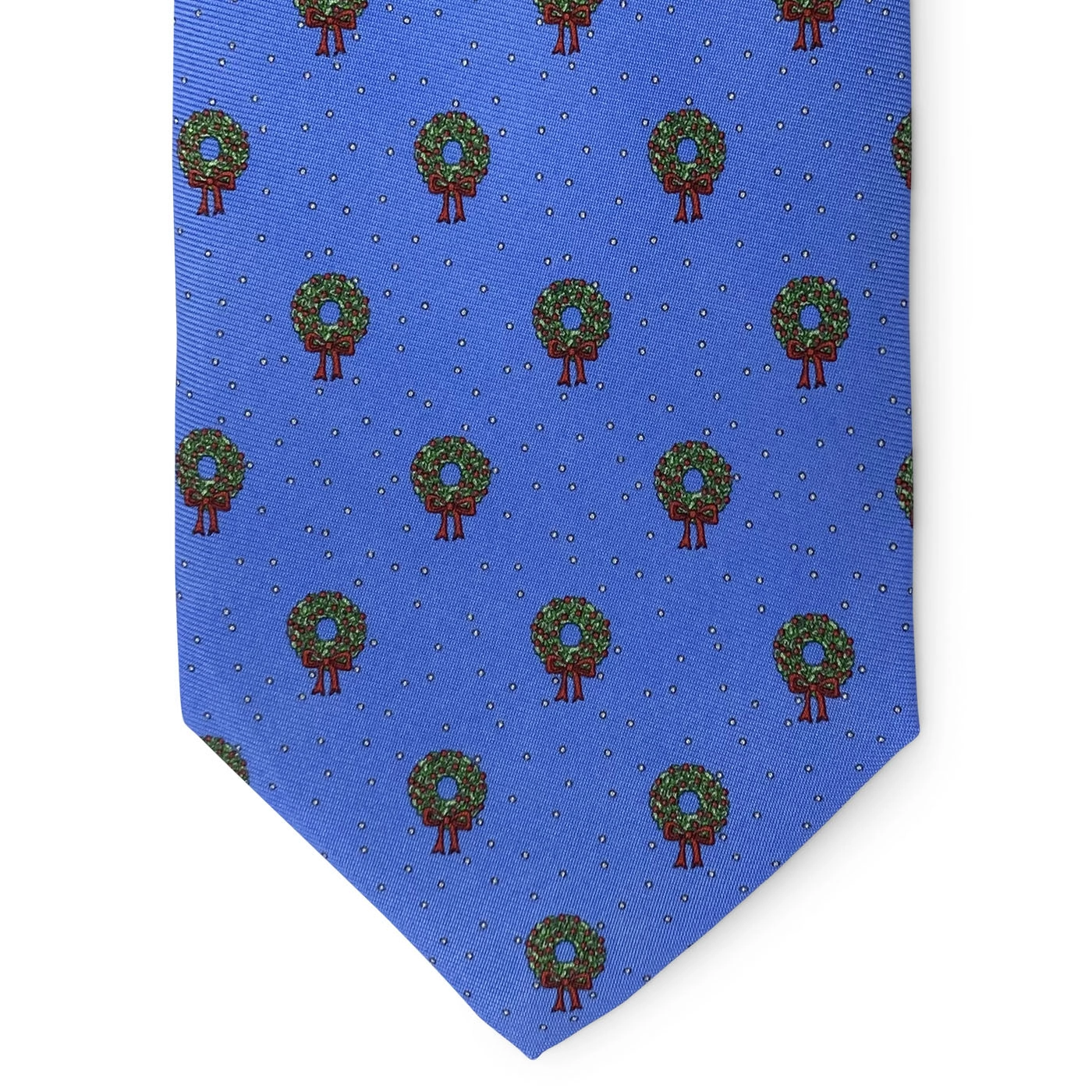 Wreaths: Tie - Blue