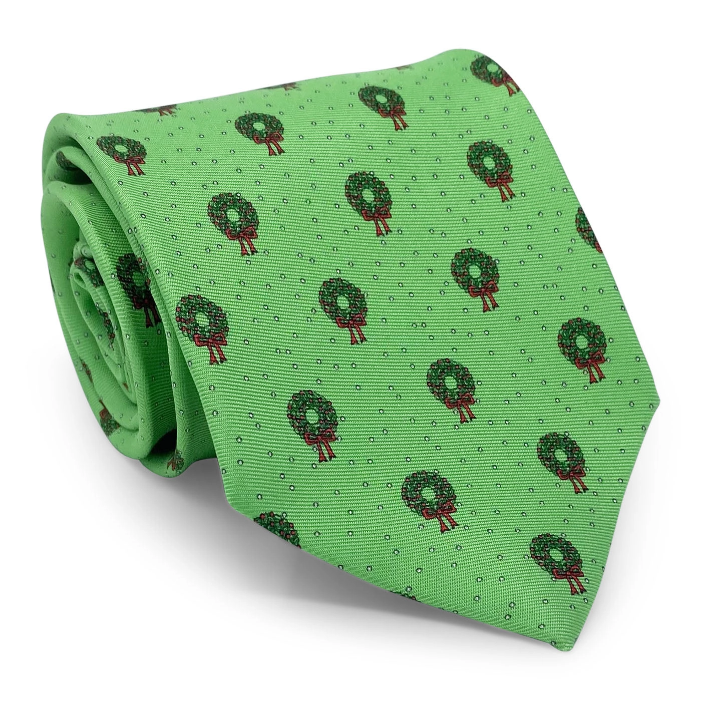 Wreaths: Tie - Green